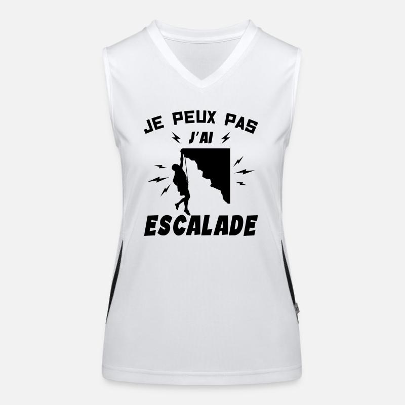 Je Peux Pas J'ai Escalade Débardeur respirant contrasté Femme