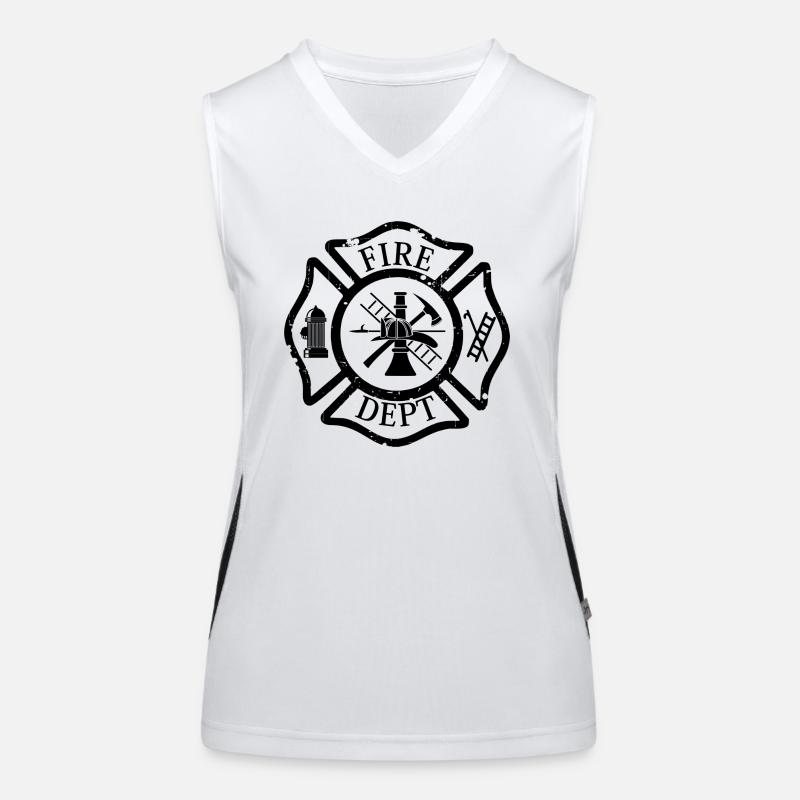 Fire Women's Functional Contrast Tank Top