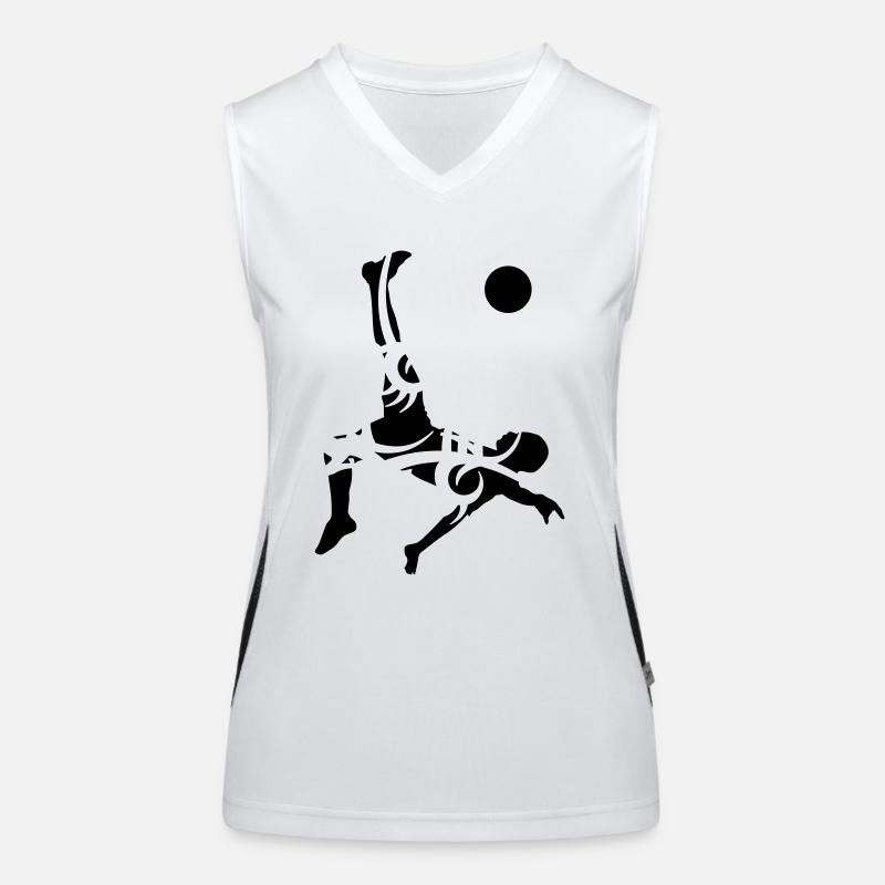 Fußball de Funktionelles Kontrast-Tank Top für Frauen