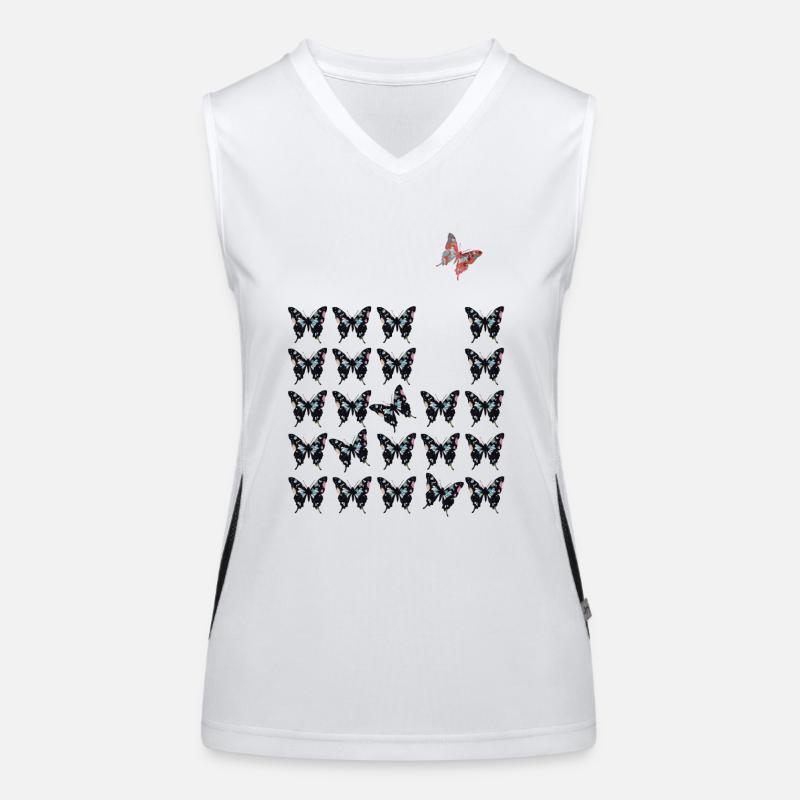 be different Funktionelles Kontrast-Tank Top für Frauen