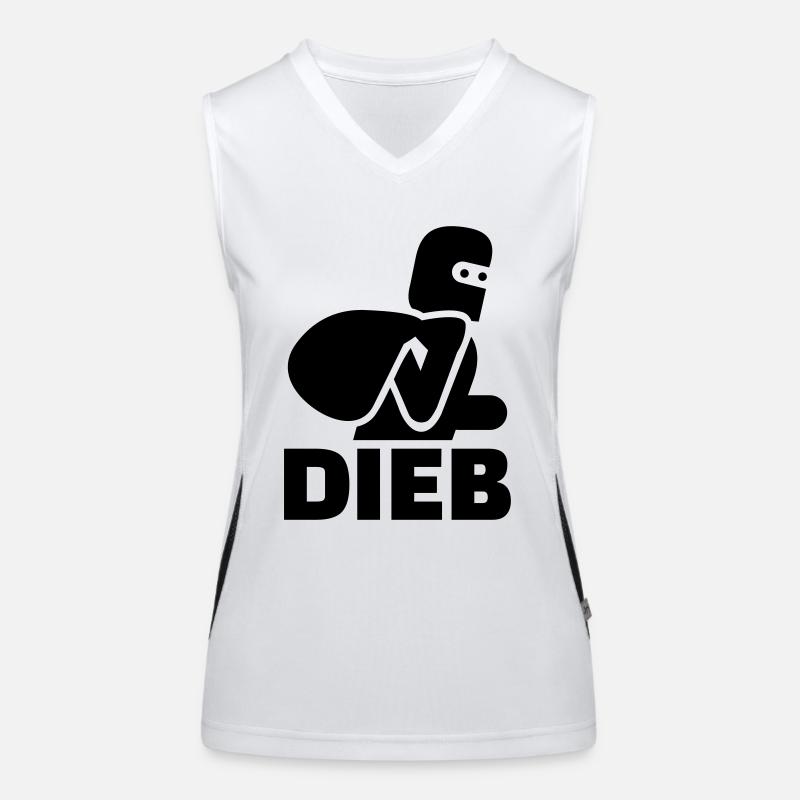 Dieb Funktionelles Kontrast-Tank Top für Frauen