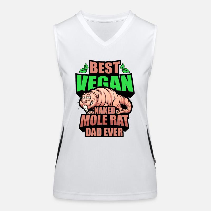 Chiot de sable Débardeur respirant contrasté Femme