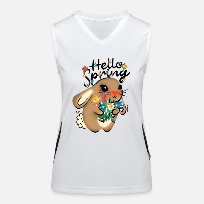 Hello Spring Women's Functional Contrast Tank Top