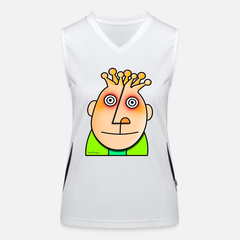 Fühlst du dich manchmal auch anders? Funktionelles Kontrast-Tank Top für Frauen