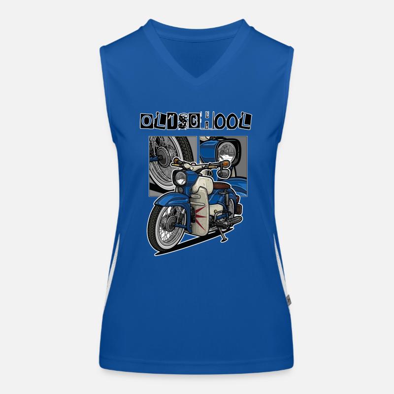 Sperber // Illustration Funktionelles Kontrast-Tank Top für Frauen