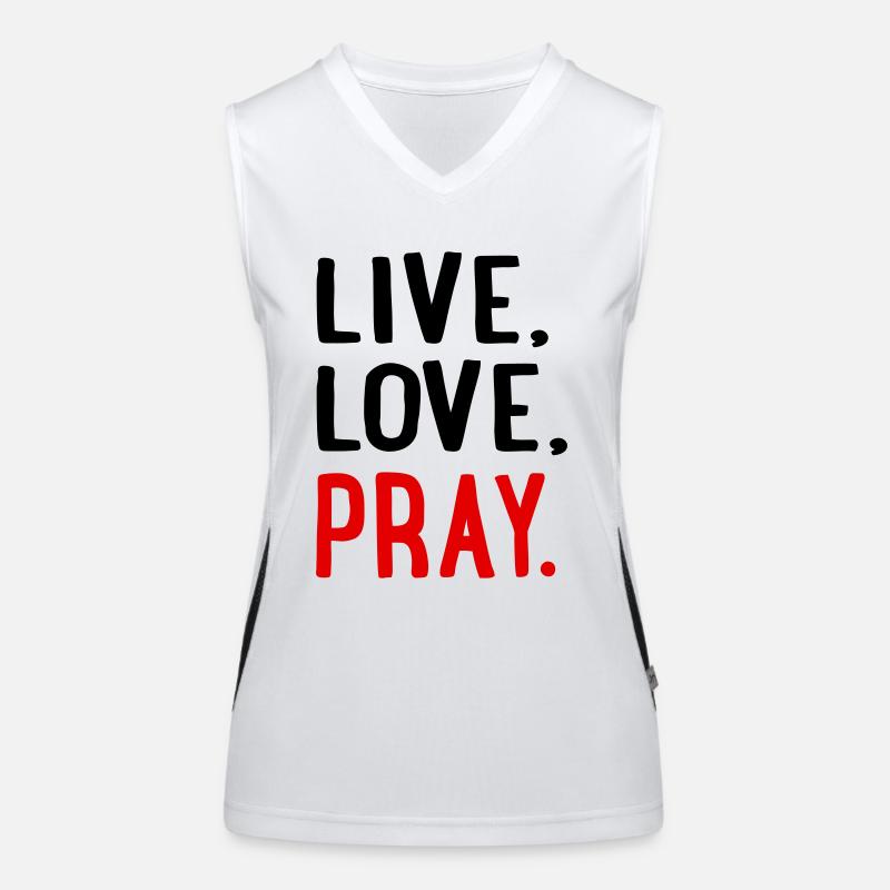 pray Women's Functional Contrast Tank Top