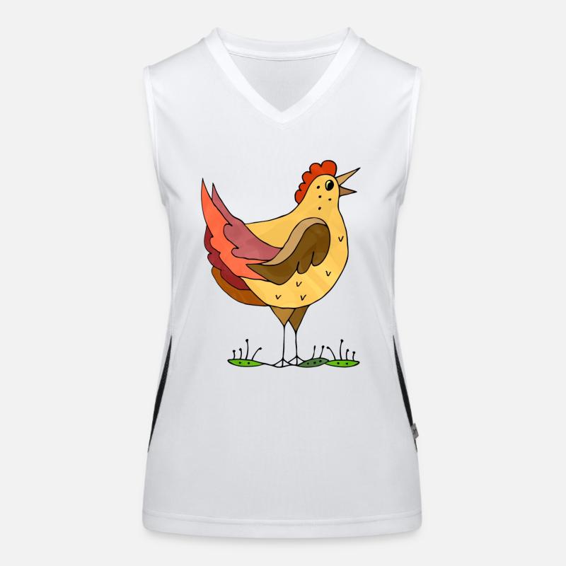 Henne Funktionelles Kontrast-Tank Top für Frauen