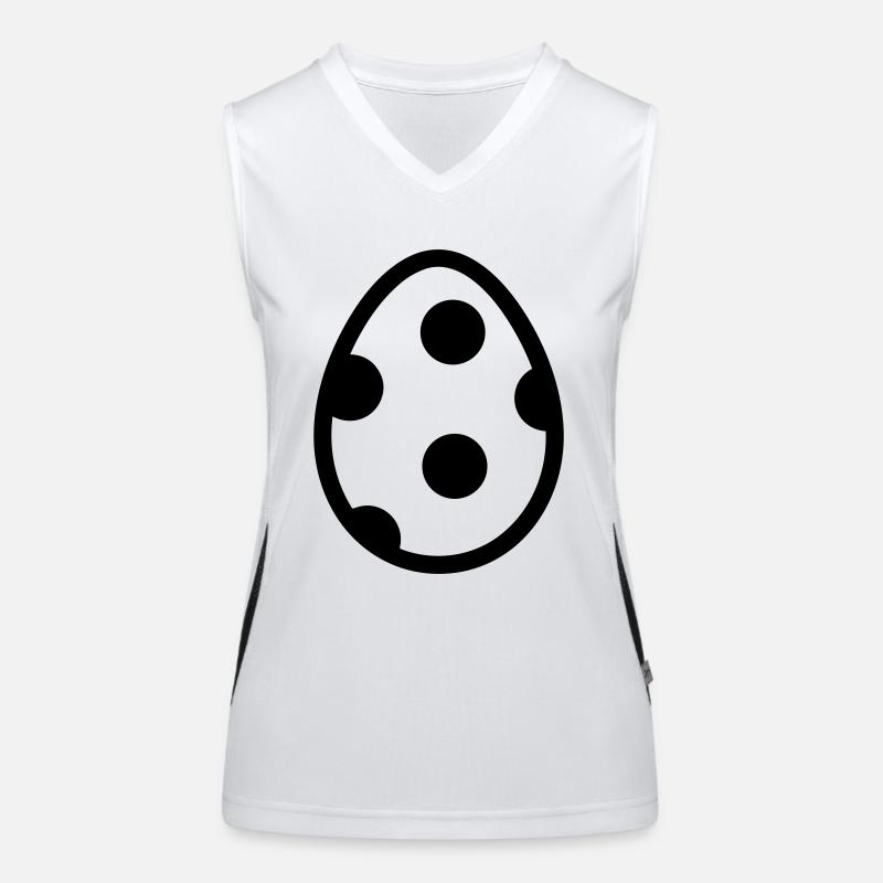 Æg Funktionel kontrast tanktop til damer