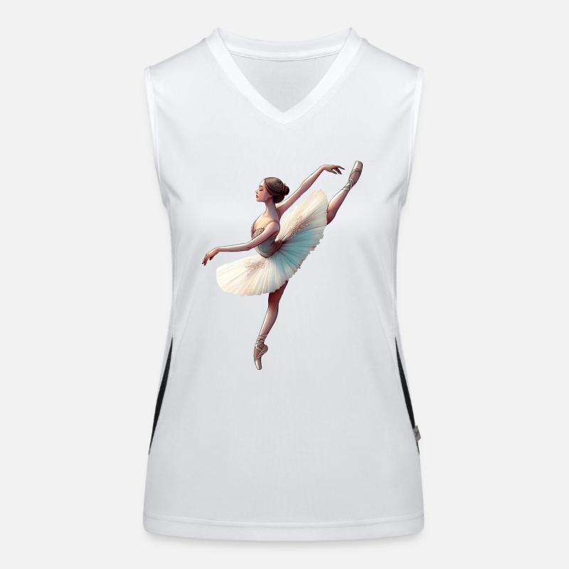 Moon Dancer - Celestial Grace Women's Functional Contrast Tank Top