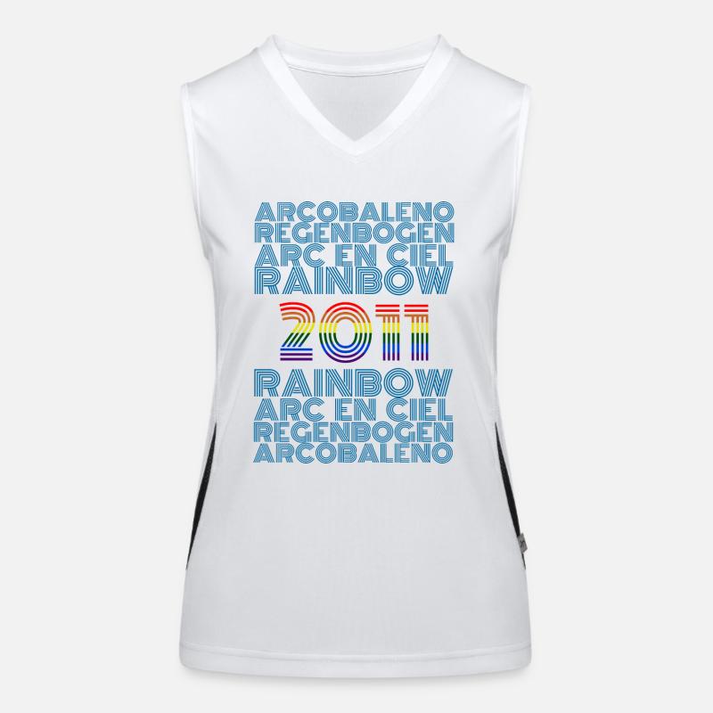 Rainbow 2011 Women's Functional Contrast Tank Top