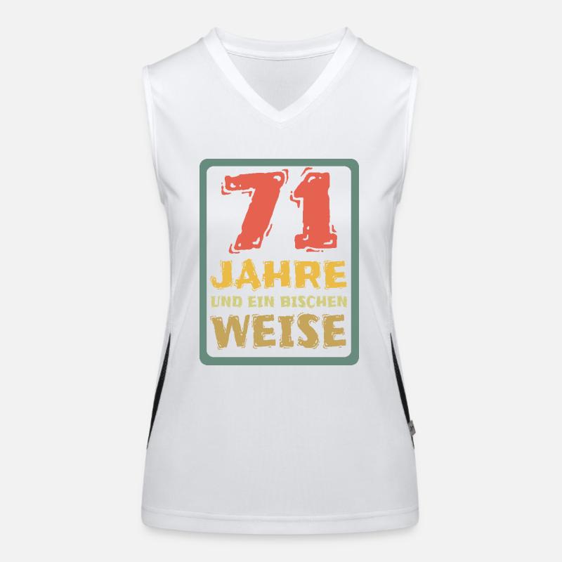 71 Funktionelles Kontrast-Tank Top für Frauen