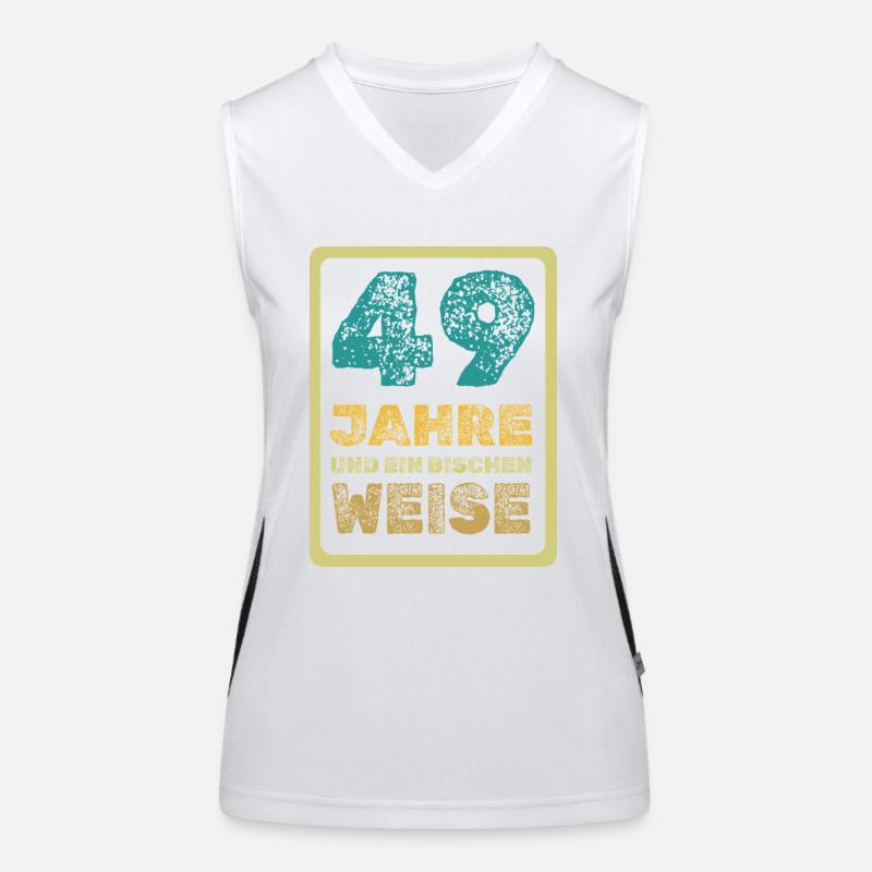49 Funktionelles Kontrast-Tank Top für Frauen