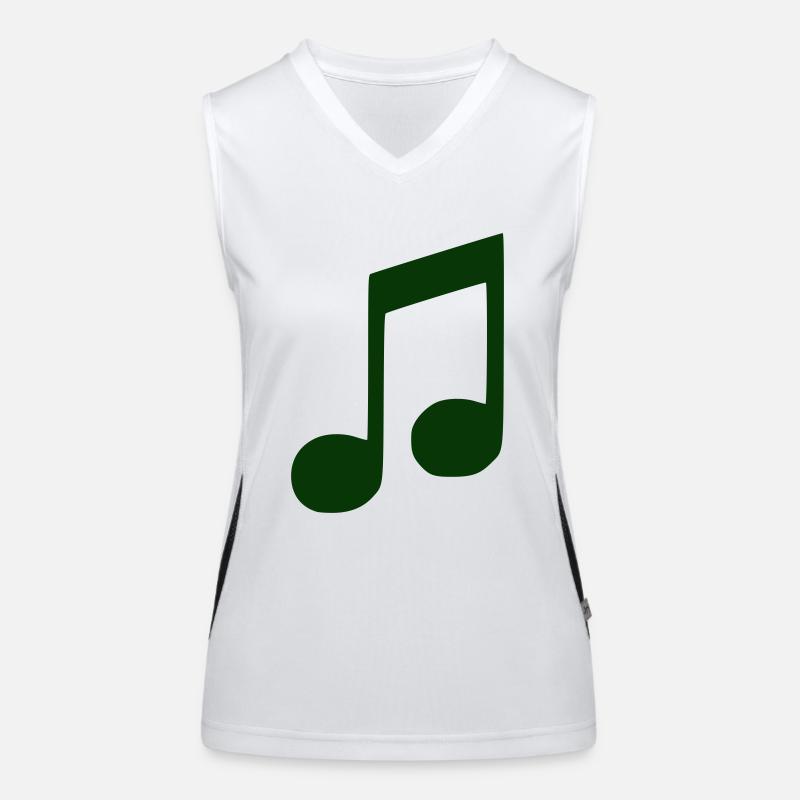 Note Funktionelles Kontrast-Tank Top für Frauen