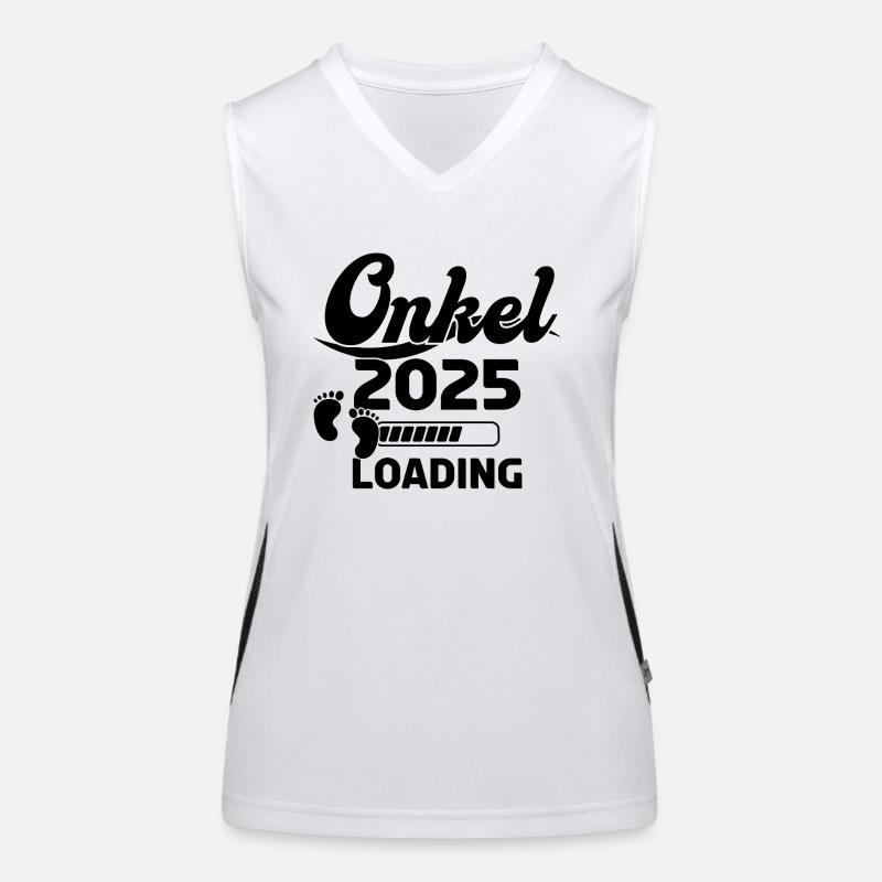 Onkel 2025 Loading Funktionelles Kontrast-Tank Top für Frauen