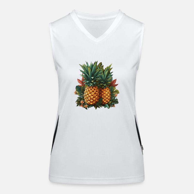 Pineapple Women's Functional Contrast Tank Top