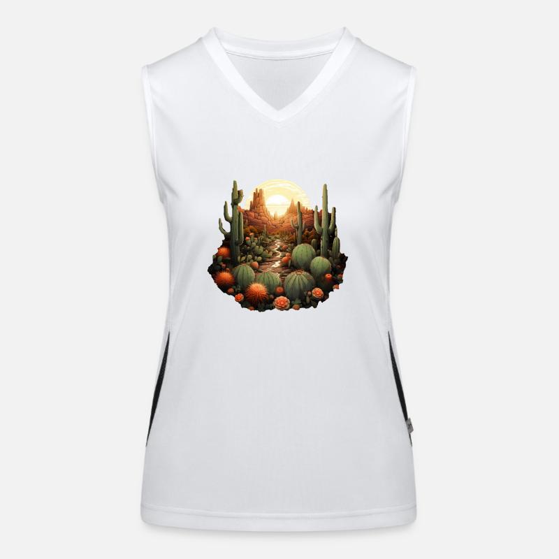 Cactus Women's Functional Contrast Tank Top