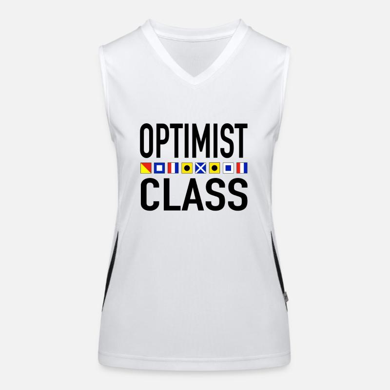 Optimist Funktionelles Kontrast-Tank Top für Frauen