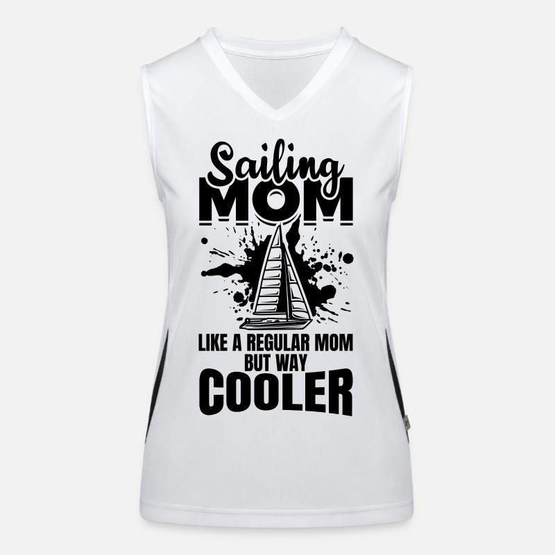 Segler Mutter Funktionelles Kontrast-Tank Top für Frauen