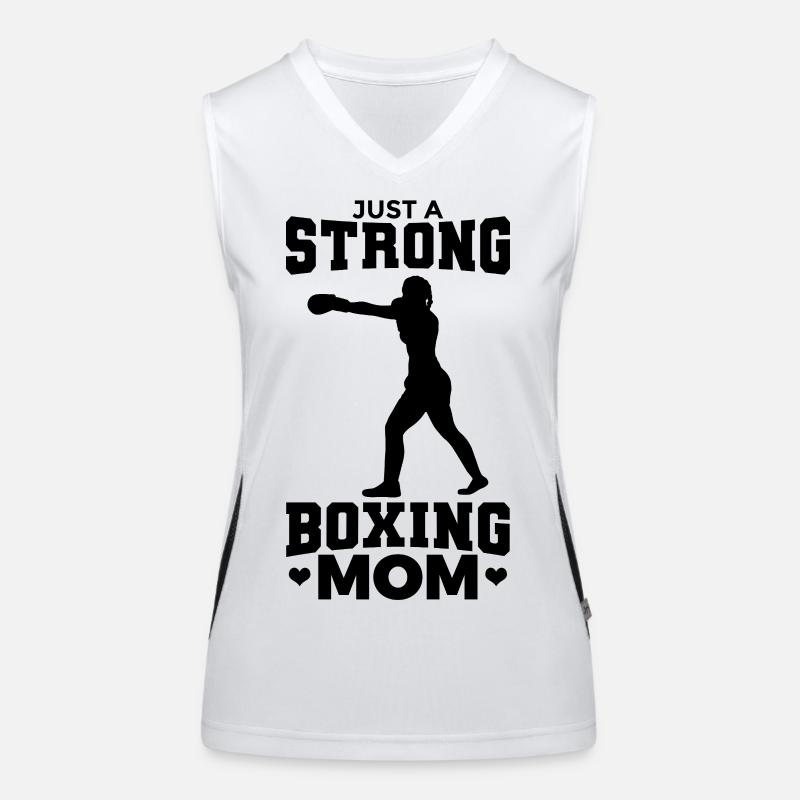 Boxer Mom Women's Functional Contrast Tank Top