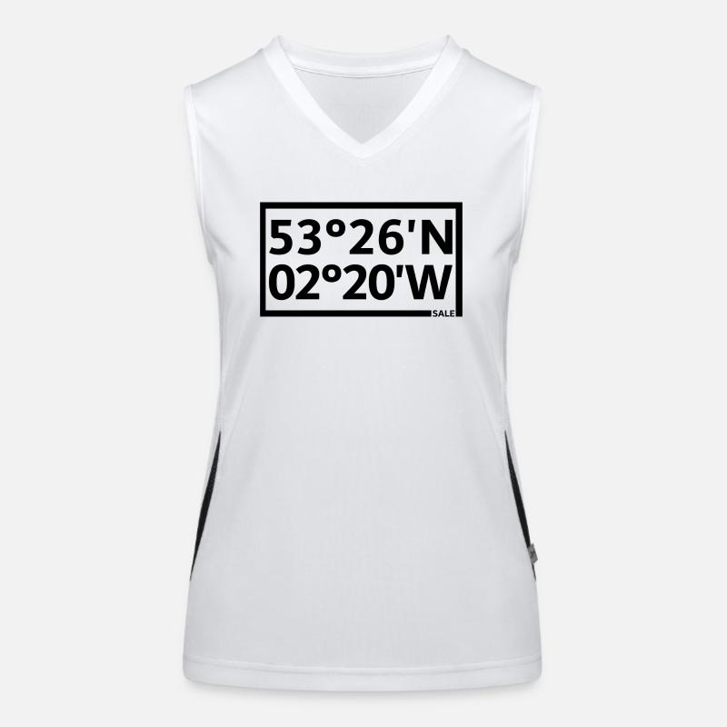 Coordonnées de vente Débardeur respirant contrasté Femme