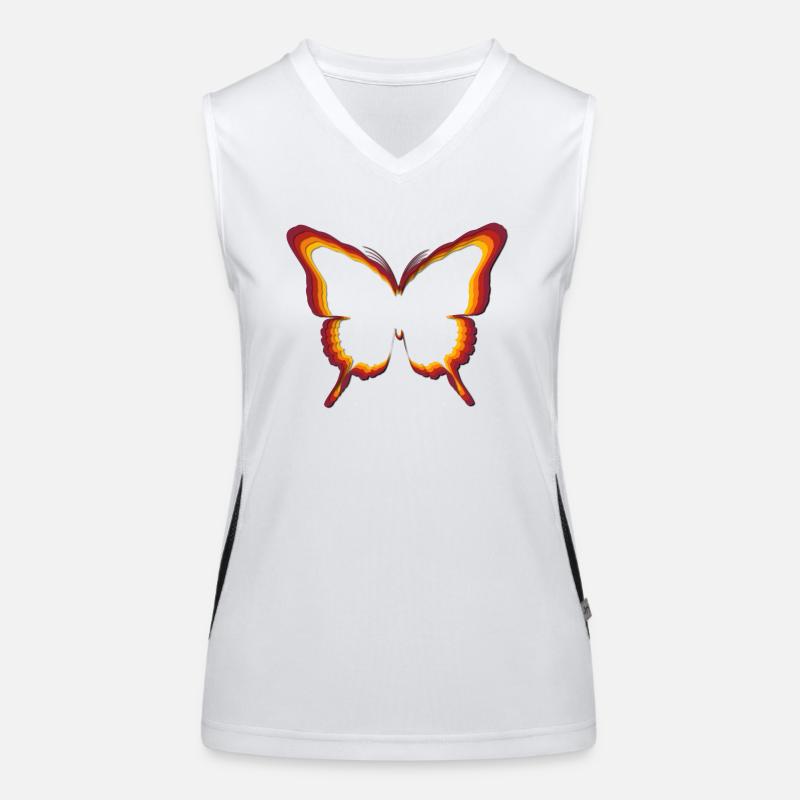 Butterfly Women's Functional Contrast Tank Top