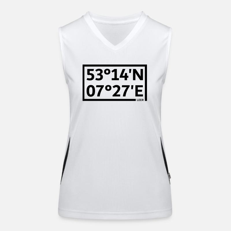 Empty coordinates Women's Functional Contrast Tank Top