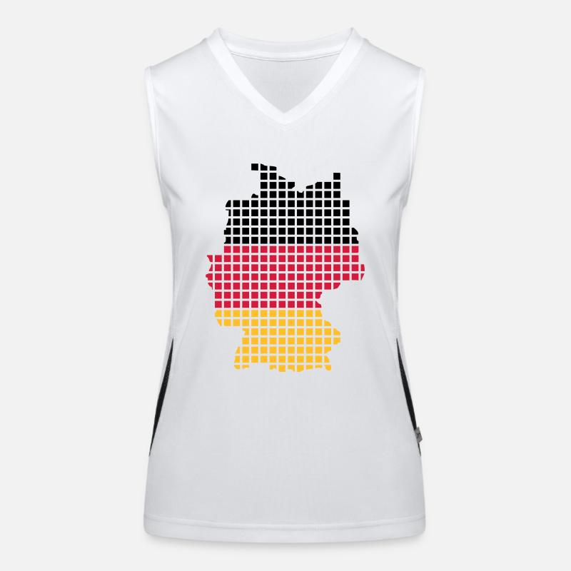 Germany Women's Functional Contrast Tank Top