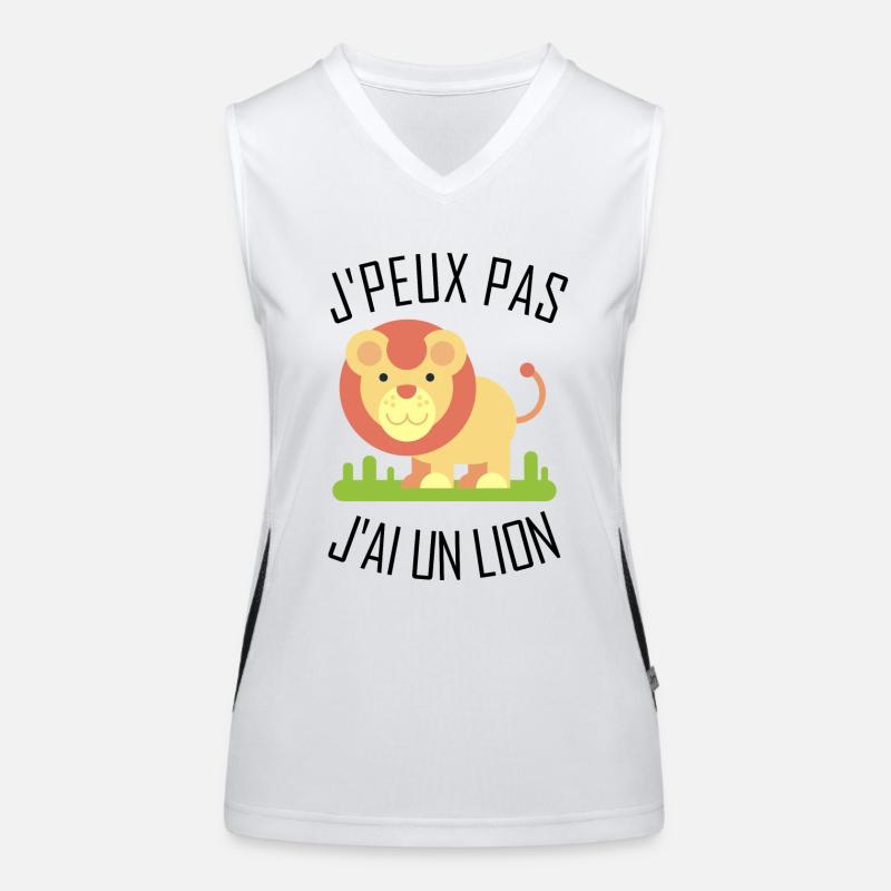 I can not have a Lion Women's Functional Contrast Tank Top
