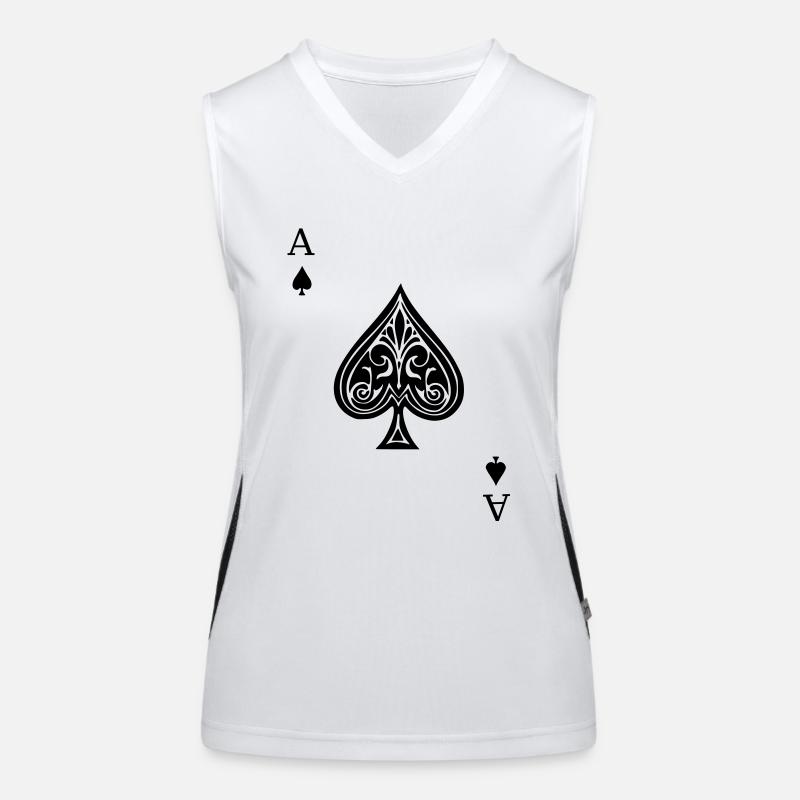 appât Débardeur respirant contrasté Femme