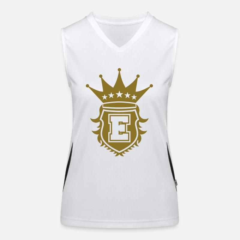 E Crest Funktionelles Kontrast-Tank Top für Frauen