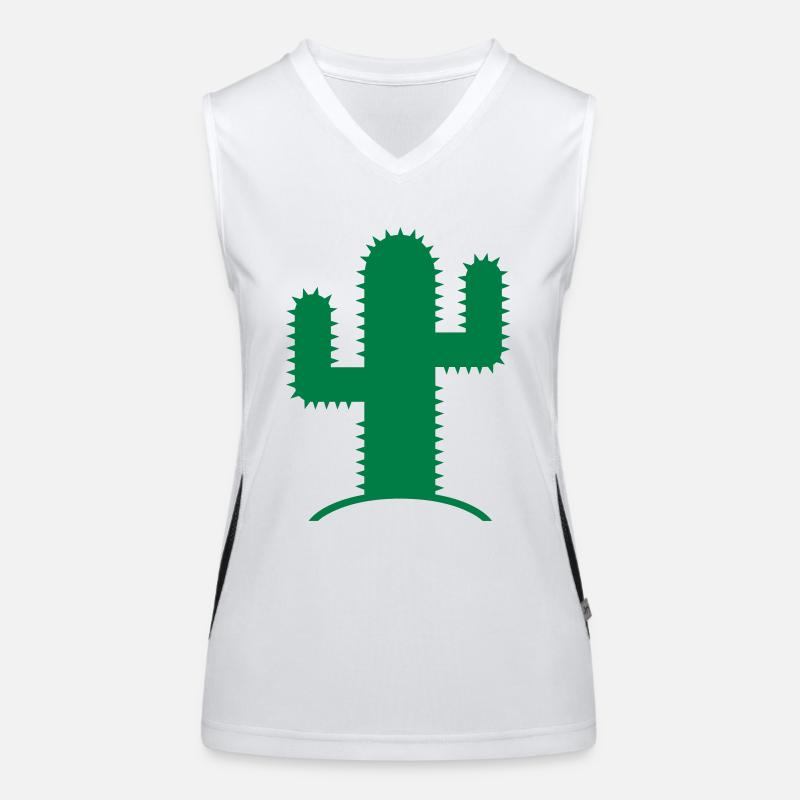 Cactus Débardeur respirant contrasté Femme