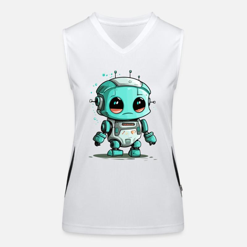Tok le petit robot Débardeur respirant contrasté Femme