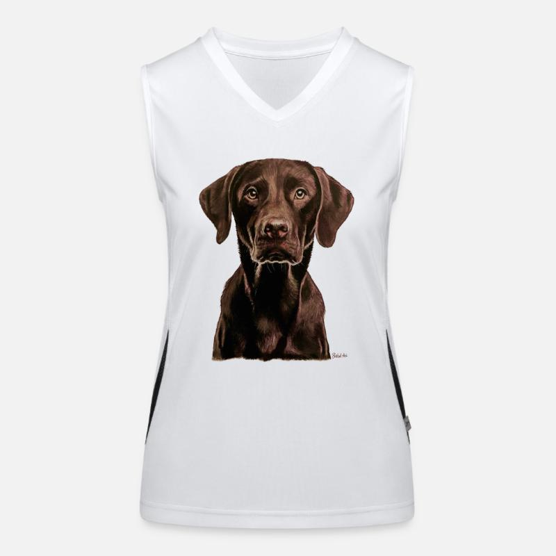Labrador Débardeur respirant contrasté Femme