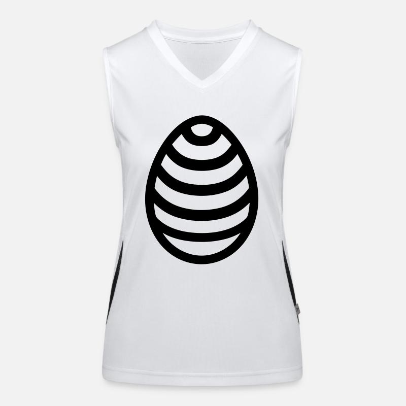 Easter Egg Women's Functional Contrast Tank Top