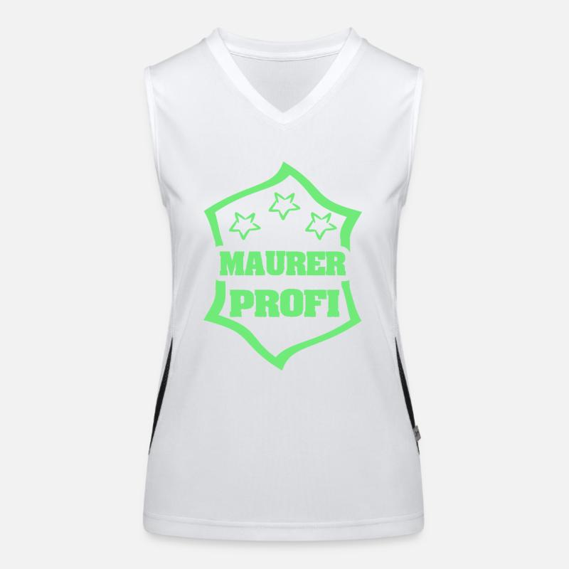 Occupation: Bricklayer Women's Functional Contrast Tank Top