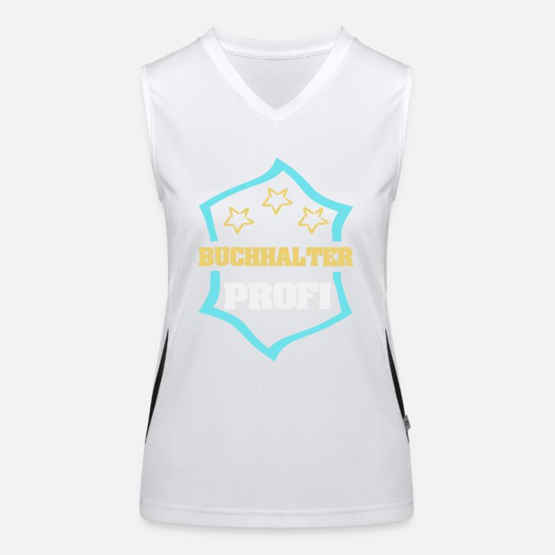 Buchhalter Funktionelles Kontrast-Tank Top für Frauen