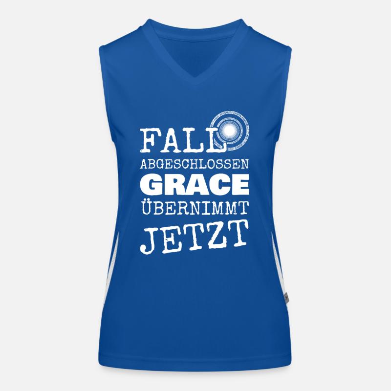 Grace as a given name Women's Functional Contrast Tank Top