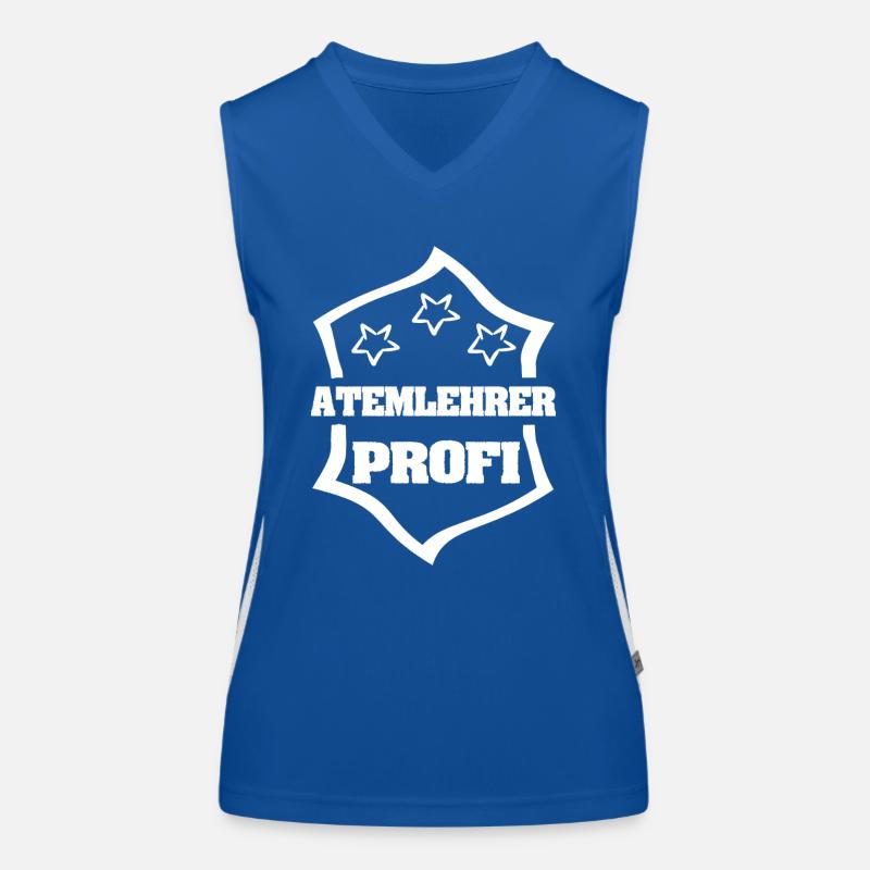 Breathing instructor Women's Functional Contrast Tank Top