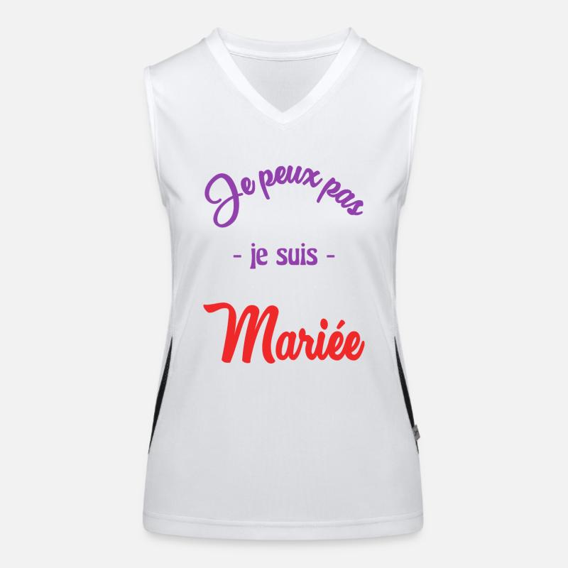 WEDDING. BRIDE-TO-BE Women's Functional Contrast Tank Top
