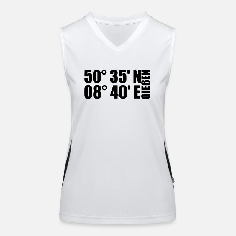 Coordonnées de coulée Débardeur respirant contrasté Femme