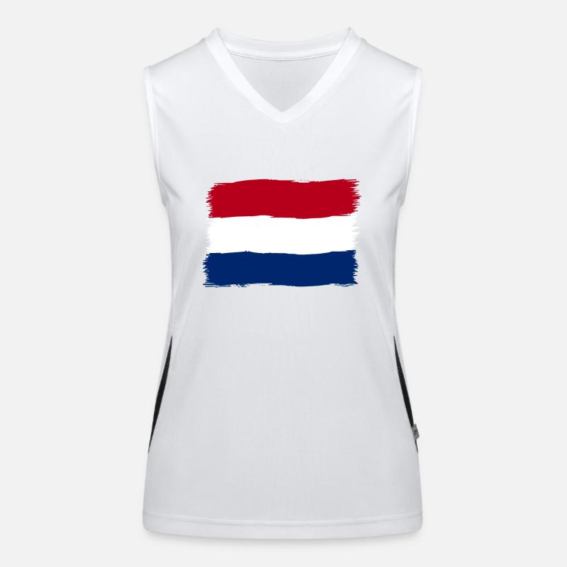 Netherlands Women's Functional Contrast Tank Top
