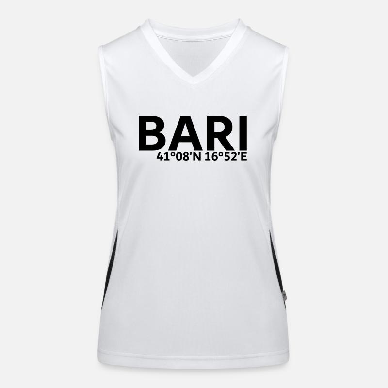 Coordonnées de Bari Débardeur respirant contrasté Femme