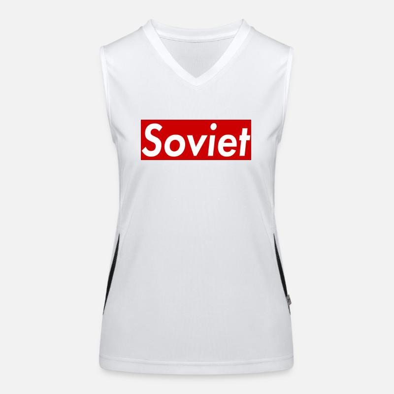 Soviet Women's Functional Contrast Tank Top