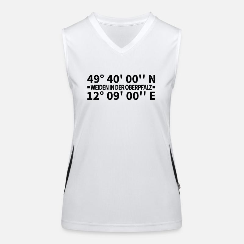 Weiden in der Oberpfalz coordinates Women's Functional Contrast Tank Top