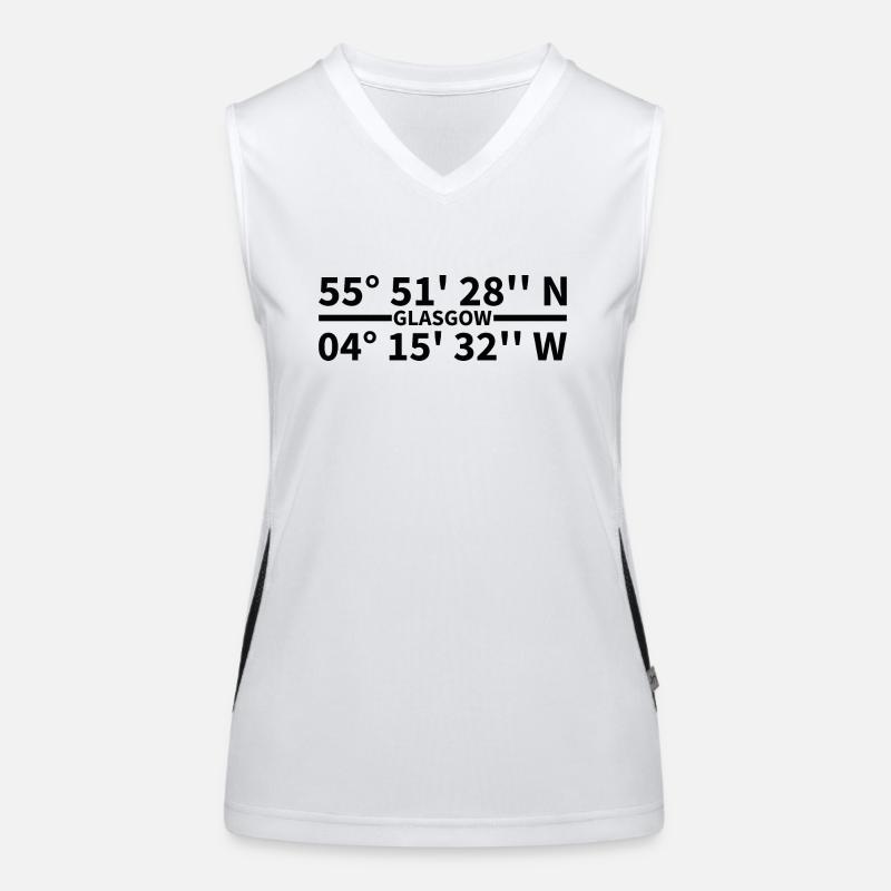 Glasgow coordinates Women's Functional Contrast Tank Top
