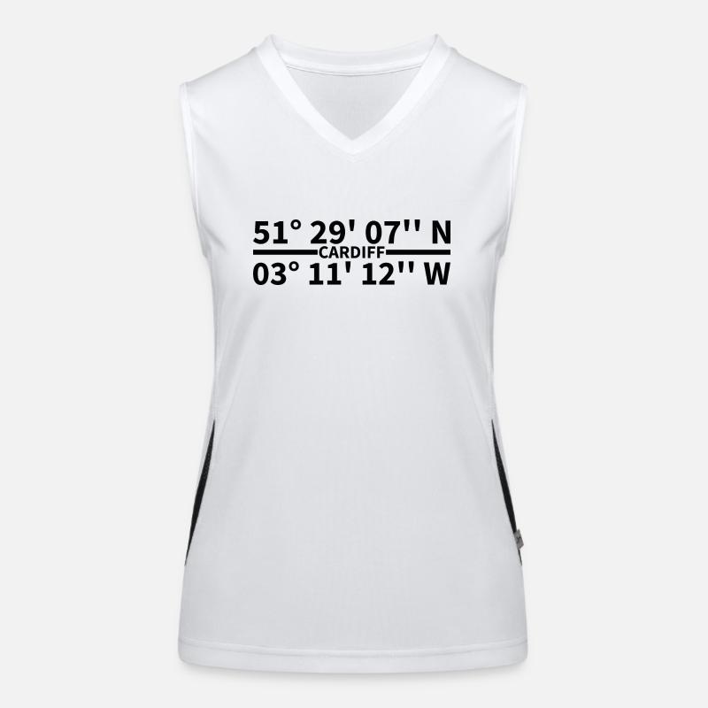 Cardiff coordinates Women's Functional Contrast Tank Top