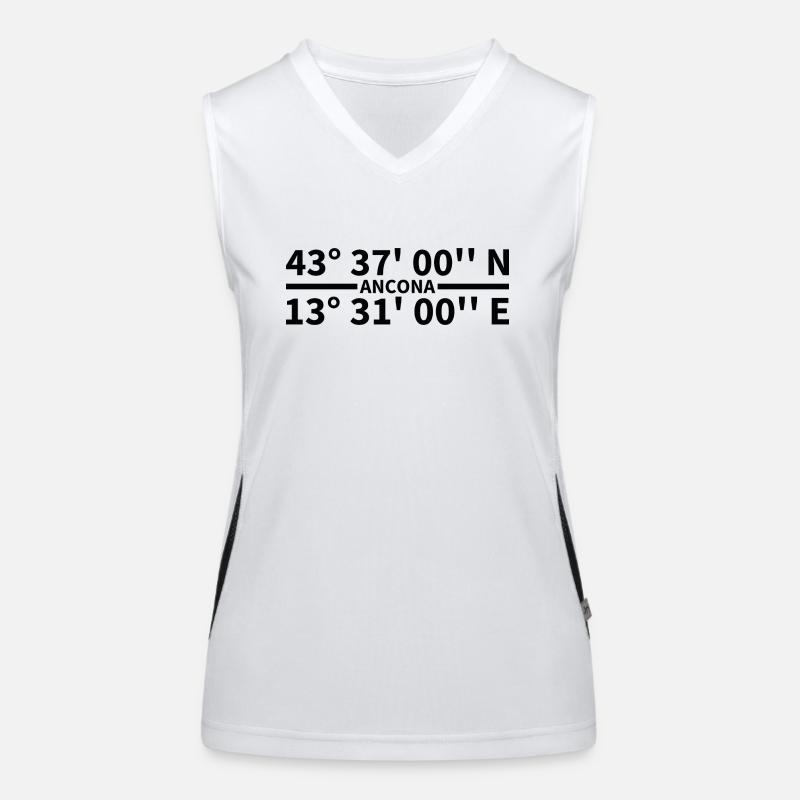 Ancona coordinates Women's Functional Contrast Tank Top
