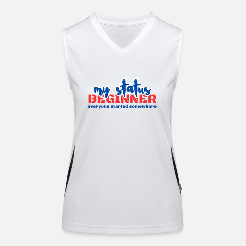 BEGINNER Funktionelles Kontrast-Tank Top für Frauen