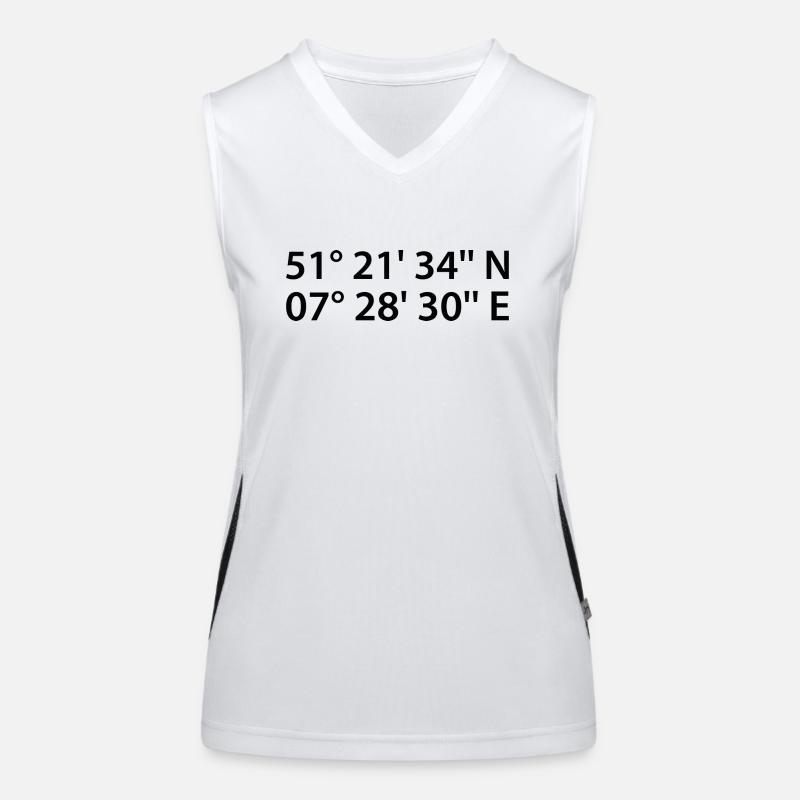 Hagen coordinates Women's Functional Contrast Tank Top