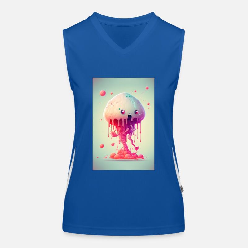 Zombie Gelée Débardeur respirant contrasté Femme